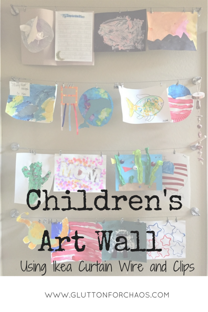 Children's Art Wall