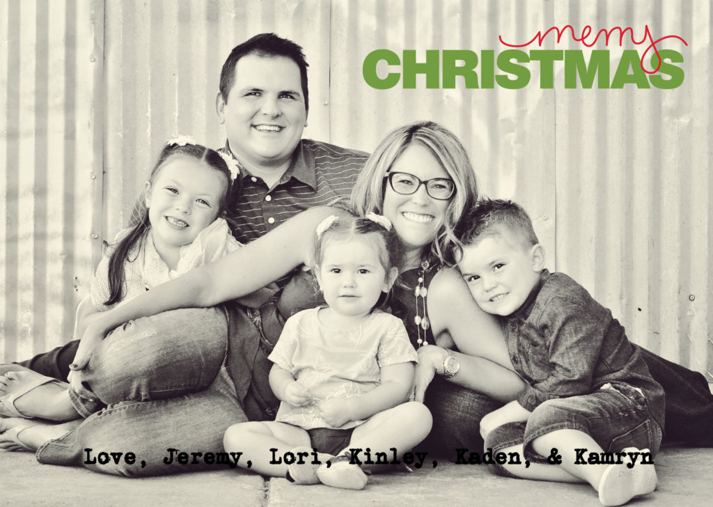 Infographic Christmas Card 2015