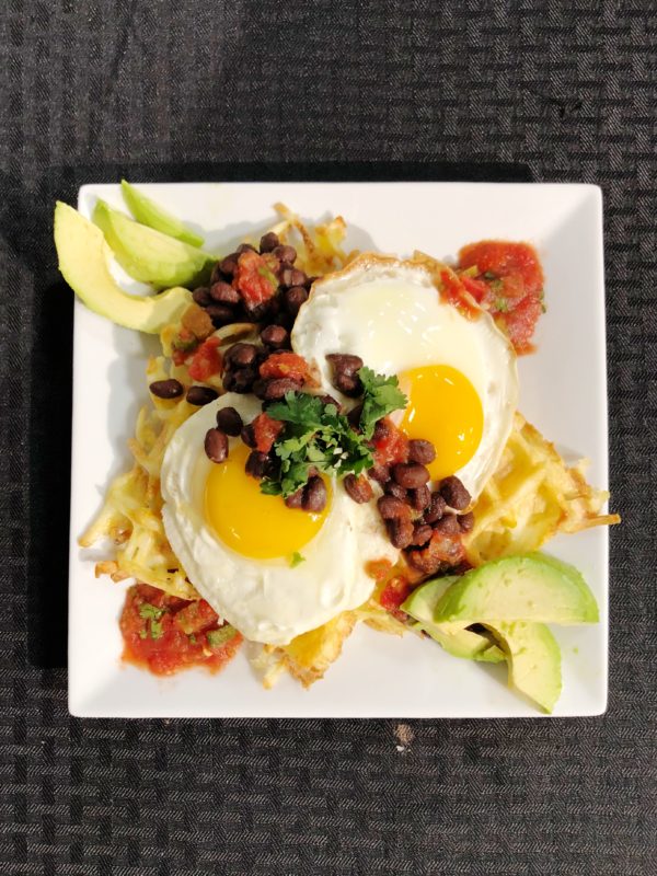 Waffles Huevos Rancheros: Waffles for Every Meal!