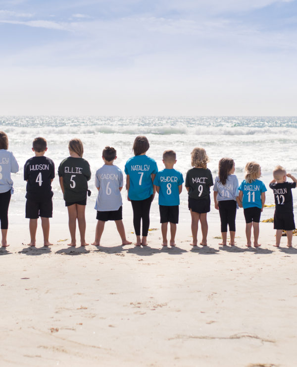 Matching Cousins' Shirts