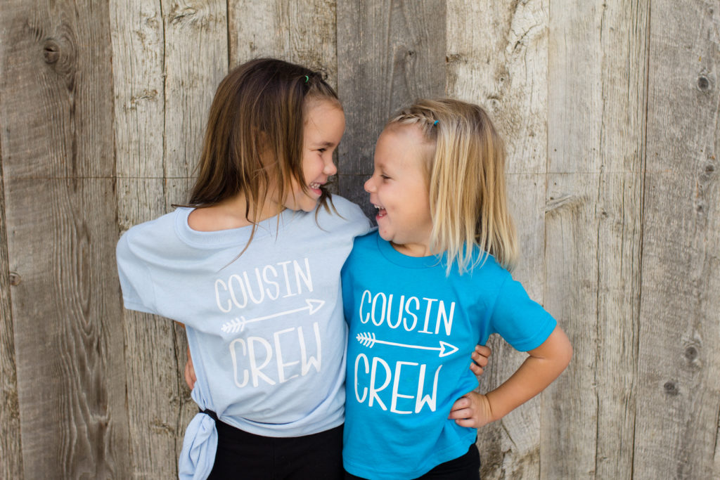 Matching Cousins' Shirts