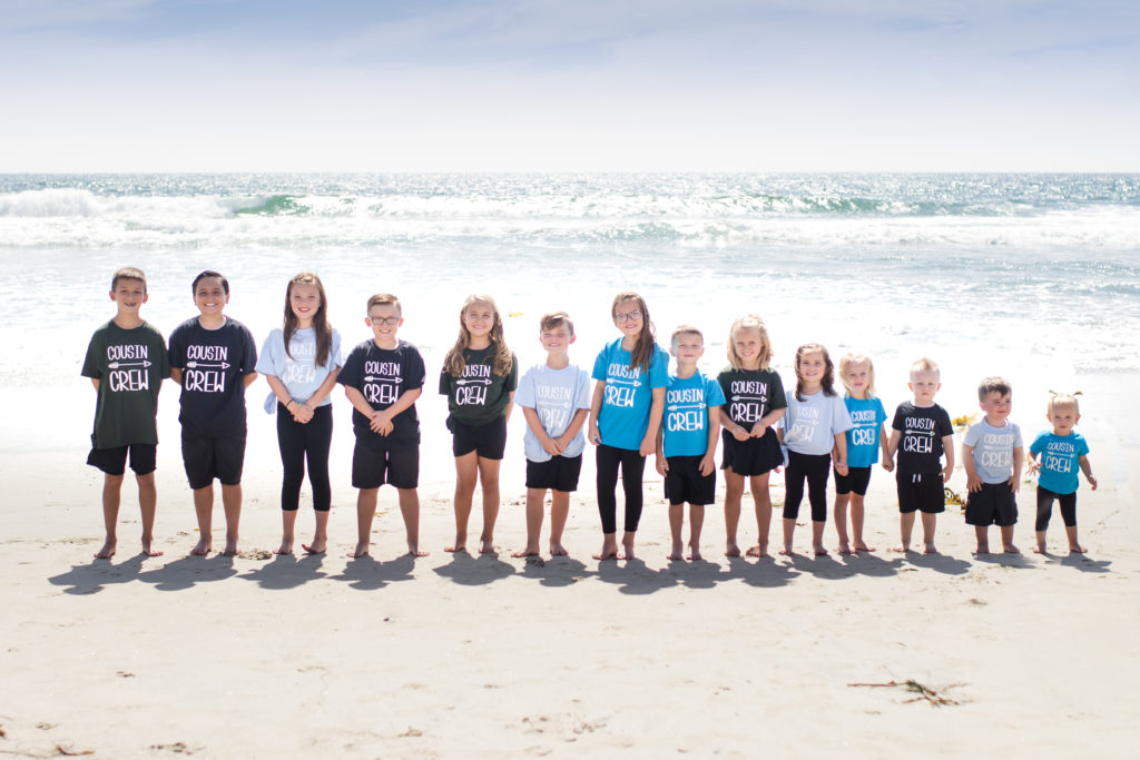 Matching Cousins' Shirts