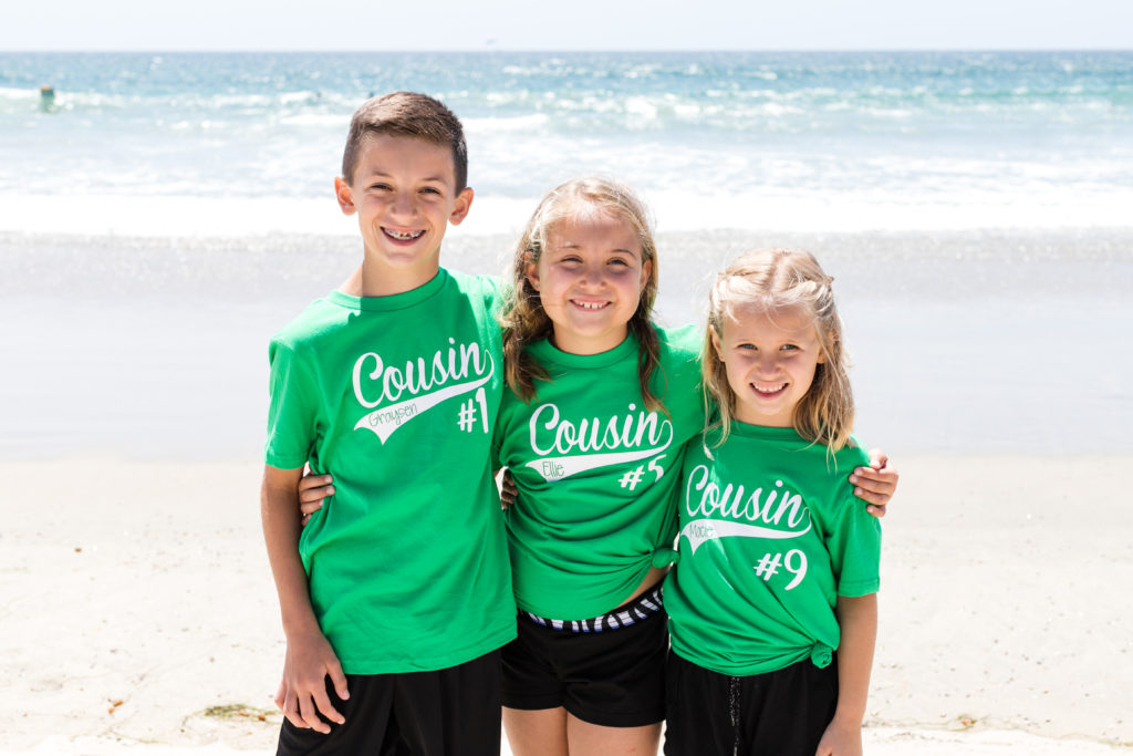 Cousins Photo with Matching Shirts | 2019 | WWW.GLUTTONFORCHAOS.COM