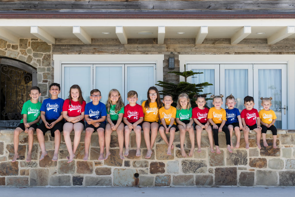 Cousins Photo with Matching Shirts | 2019 | WWW.GLUTTONFORCHAOS.COM